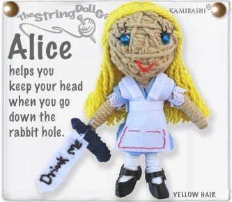 Alice String Doll Keychain