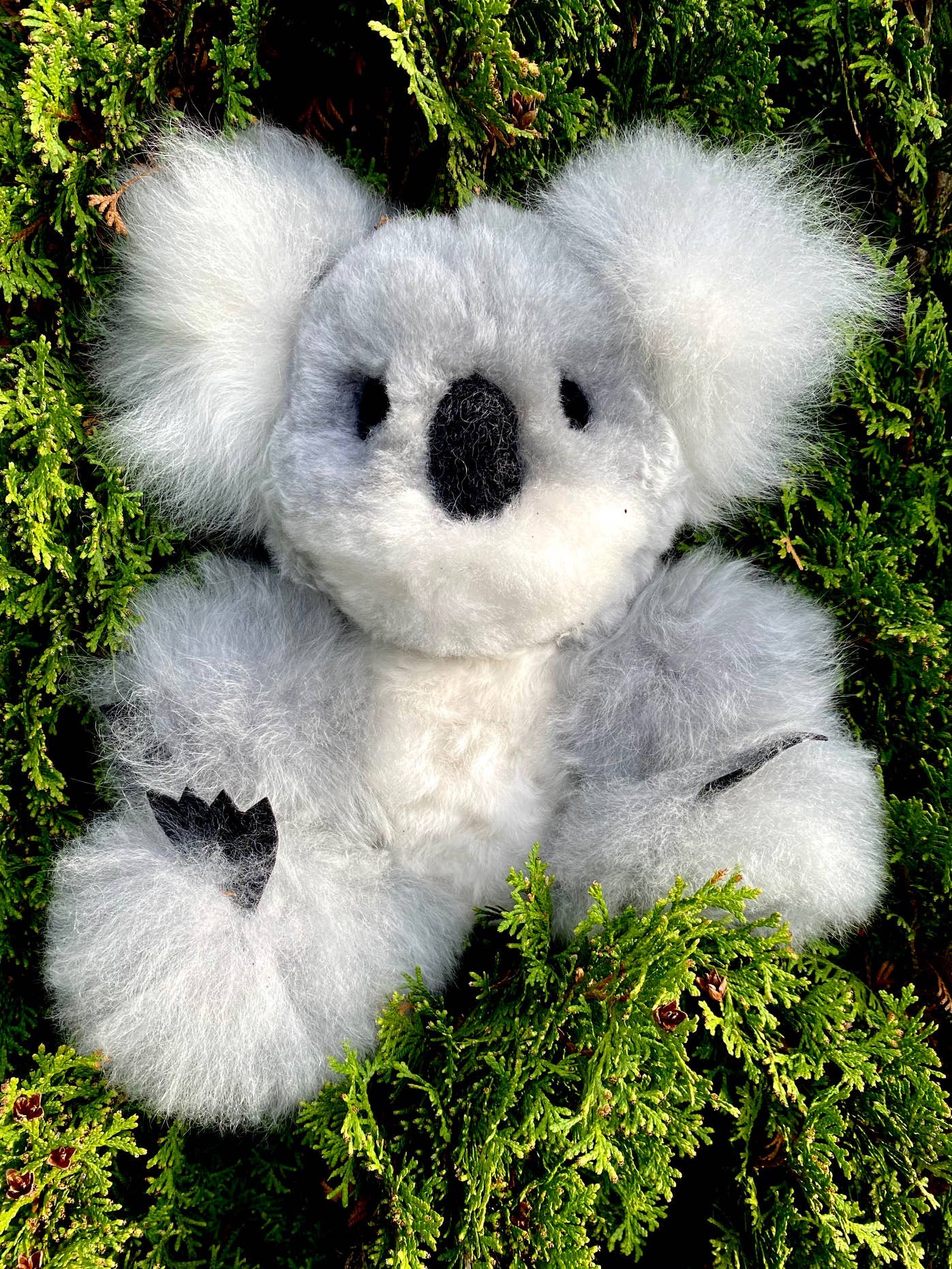 Koala Alpaca fur toy