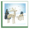 Snowy Reindeer