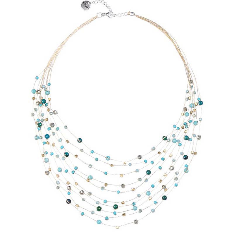 Reena Necklace - Lakeshore shades