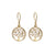 Tree of Life Earrings: Gold