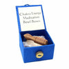 Mini Meditation Bowl Box: 2&quot; Third Eye Chakra - DZI (Meditation)