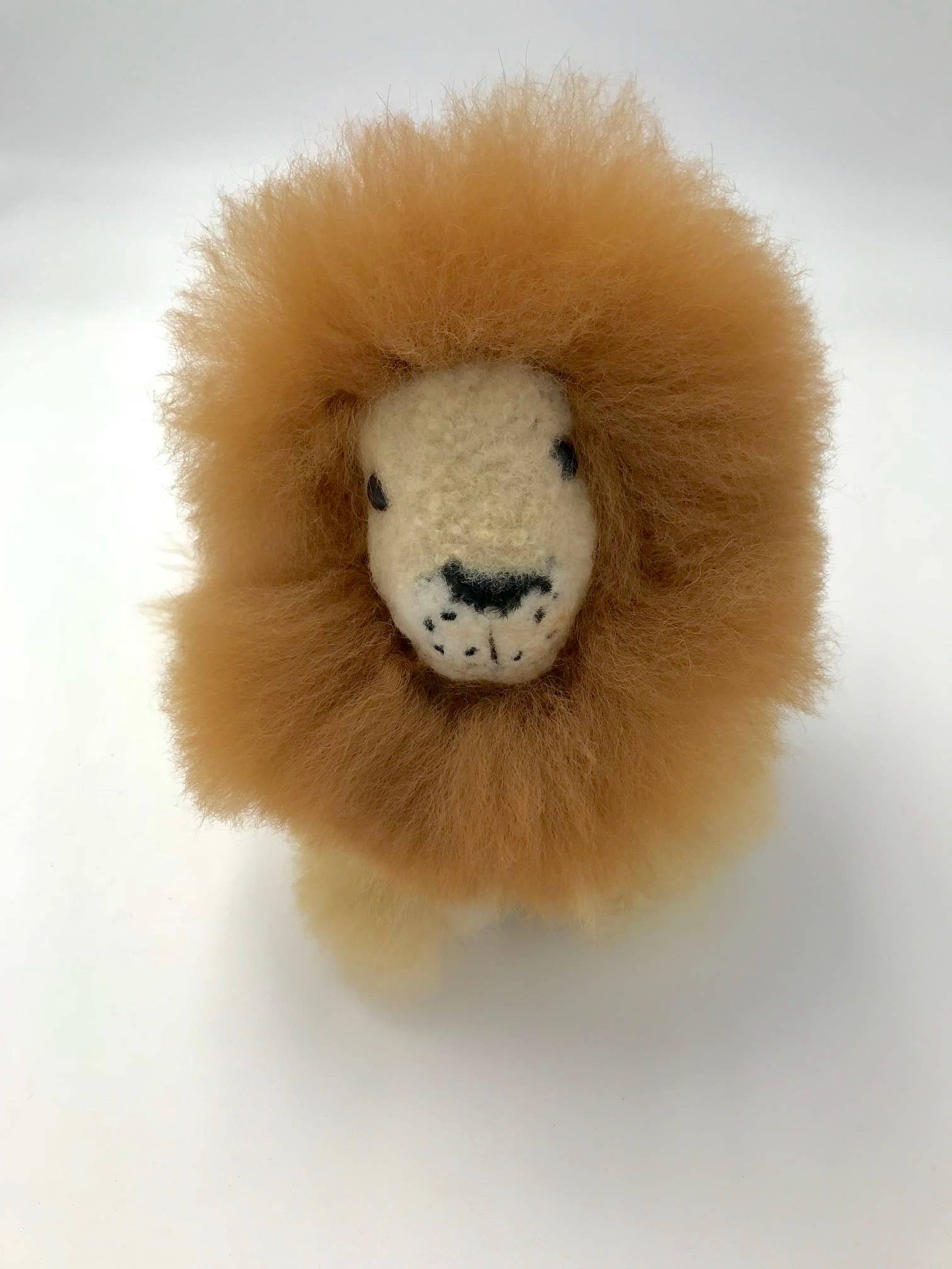 Lion Alpaca Fur Toy from Peru (IS)