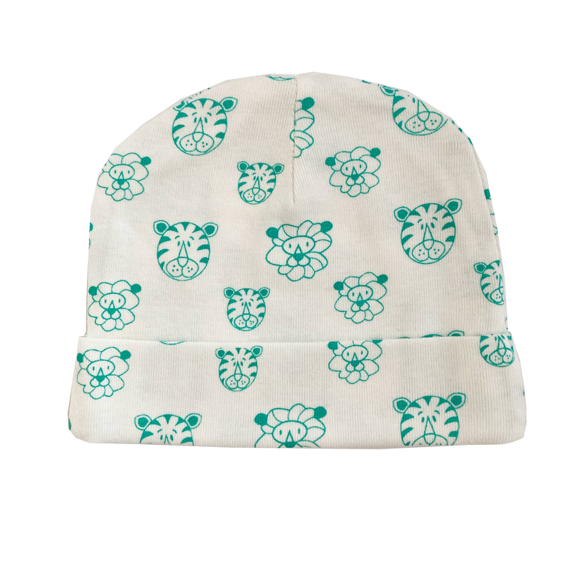 Organic Safari Baby Beanie | Unisex | Fair trade (IS)