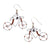 Cycling Whimsy Earrings