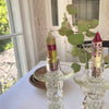 Hand-Painted 4&quot; Dinner or Shabbat Candles, Set of 4 (Kileo Design)