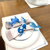 Nautical Shark, Whale &amp; Seahorse Felt Napkin Rings, Set of 4