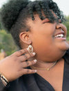 Leaf Drop Earrings