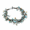 Chunky Stone Necklace - Turquoise - Lucias Imports (J)