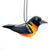Northern Oriole Balsa Ornament (IS)