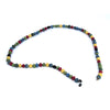 Face Mask/Eyeglass Paper Bead Chain, Colorful Round Beads