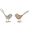 Antique Wrapped Wire Birds (set of 2)