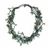Chunky Stone Necklace - Turquoise - Lucias Imports (J)