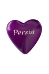 Kisii Stone Wise Words Heart:  Persist