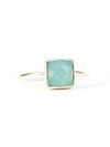 Sultry Sea Ring in Aqua Chalcedony