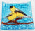 Goldfinch Small Square Dish - Recycled Glass (IS)