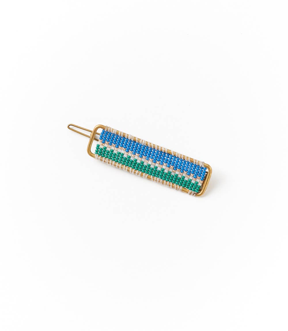 Adiya Woven Barrette - Multi