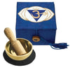 Mini Meditation Bowl Box: 2&quot; Third Eye Chakra - DZI (Meditation)