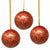 Handpainted Ornaments, Gold Chinar Leaves - Pack of 3