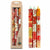 Hand Painted Candles in Owoduni Design (three tapers) - Nobunto