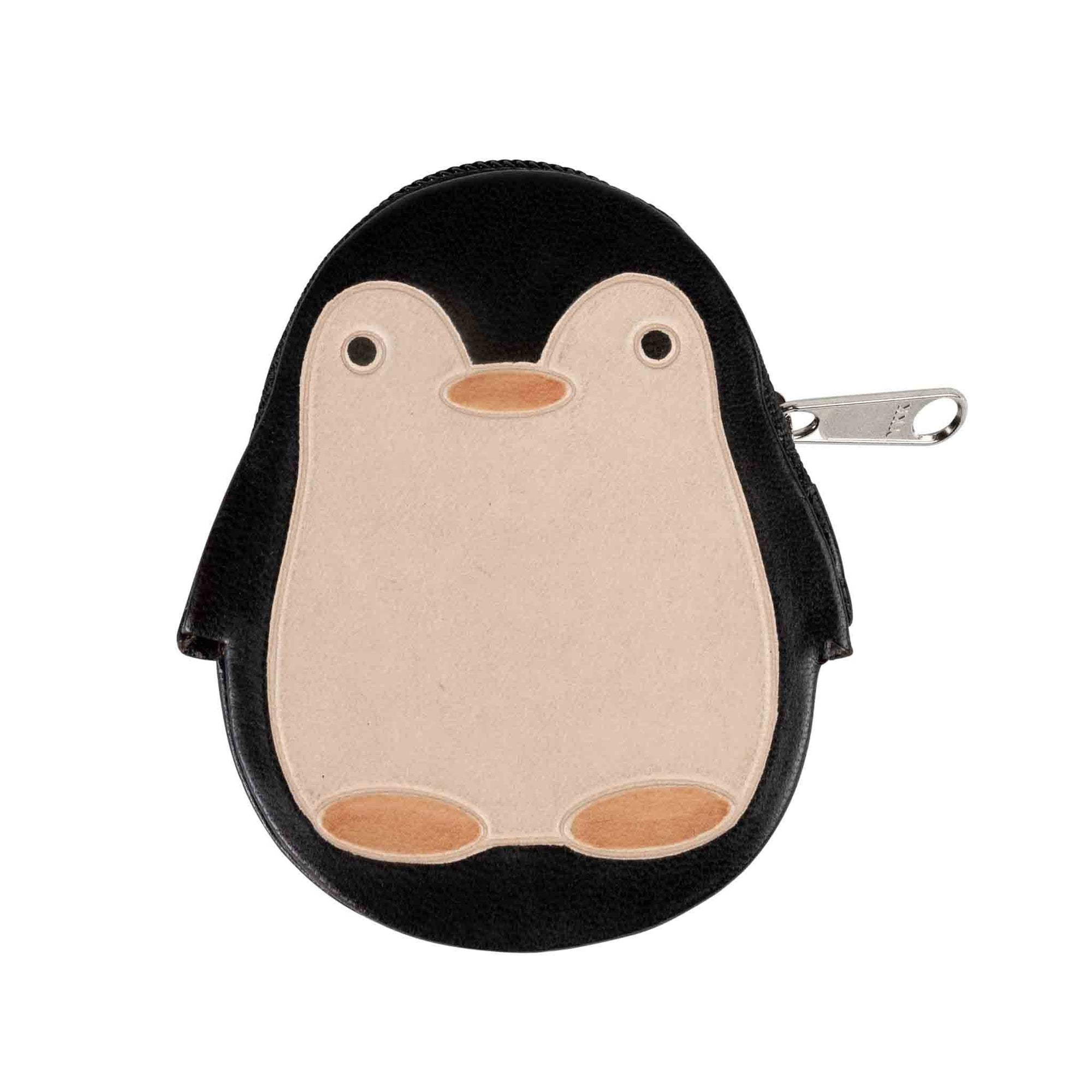 Penguino Leather Coin Purse