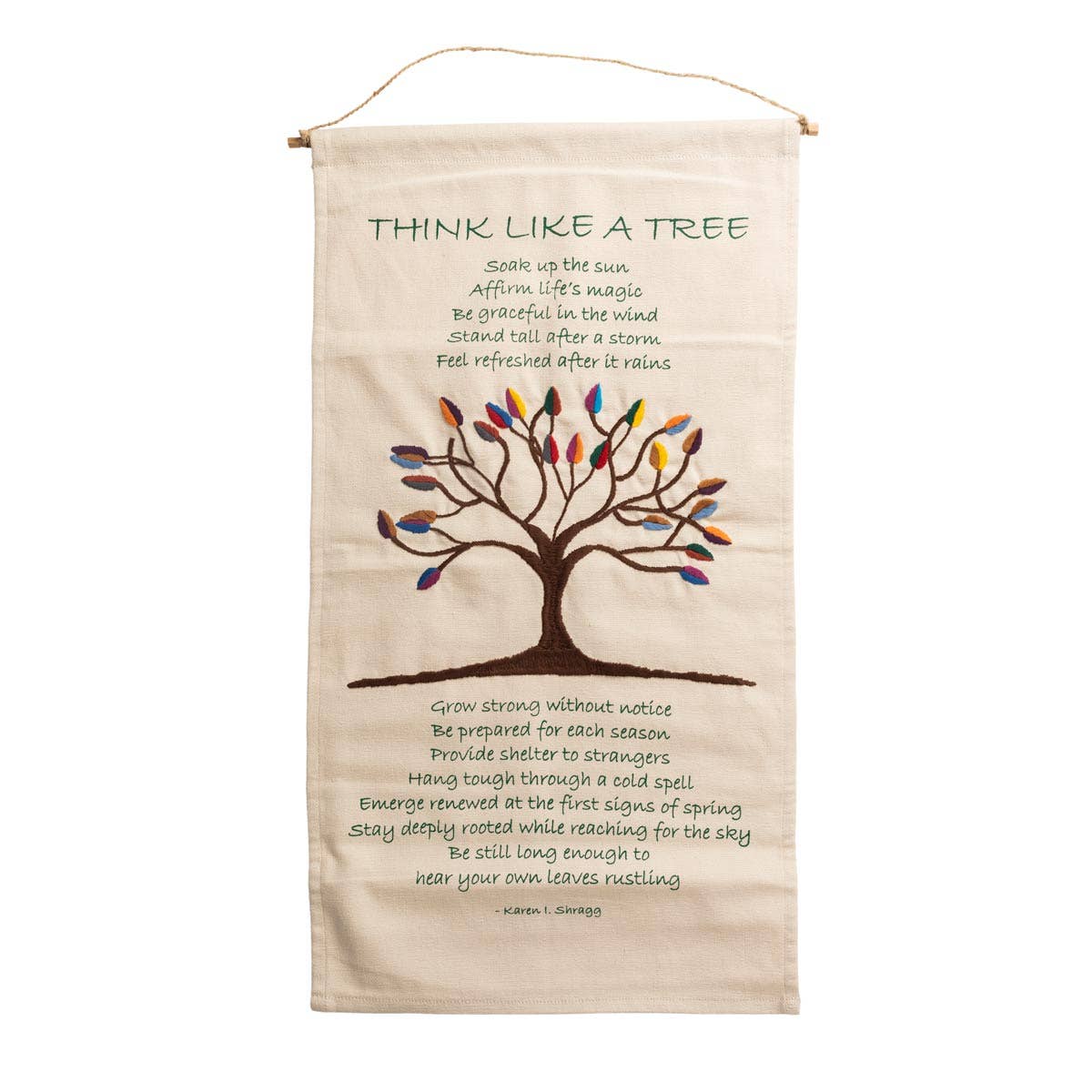 Tree Poem Wall Hanging
