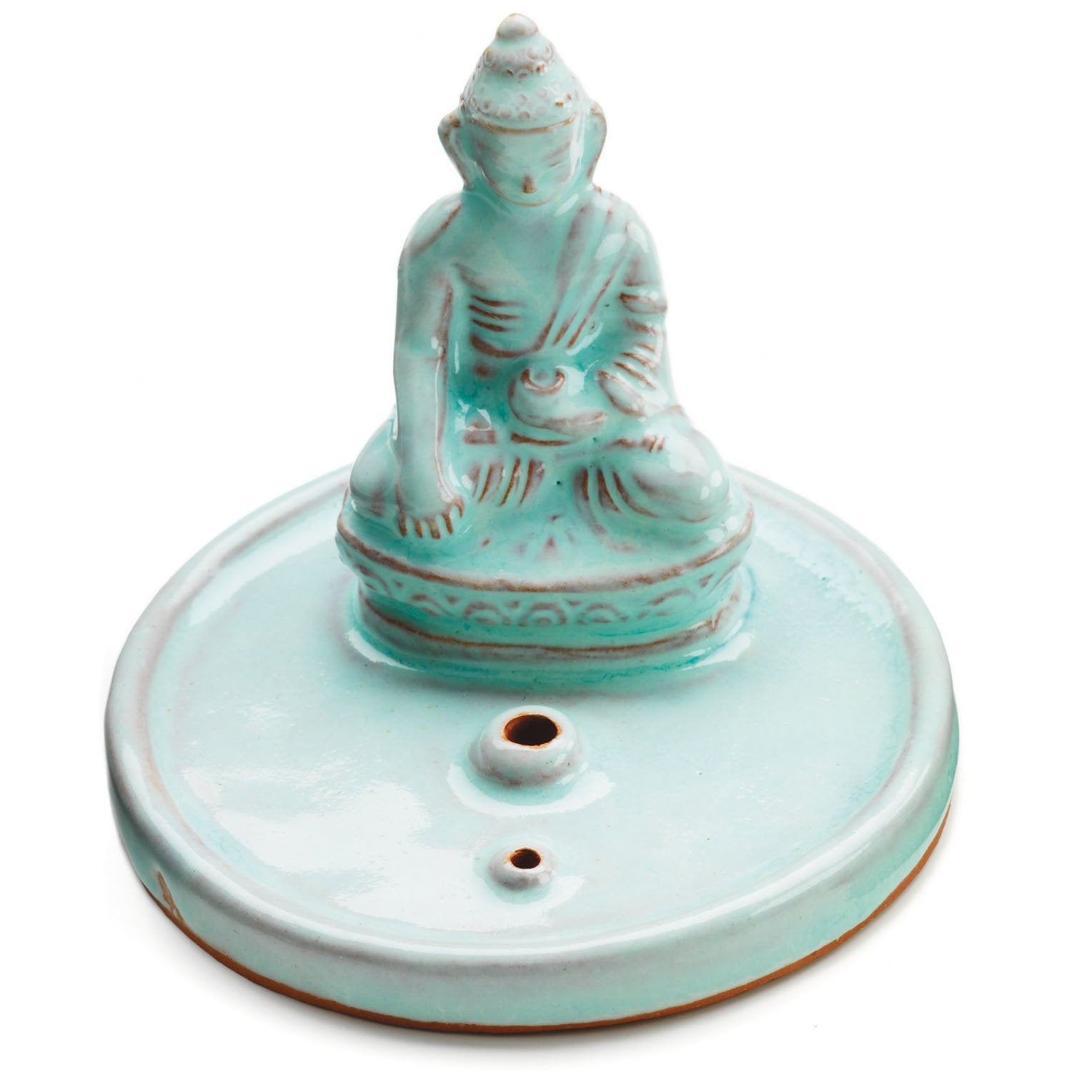 Incense Burner Celadon Buddha - Tibet Collection