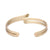 Ria Cuff Bracelet: Gold