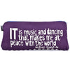 Purple Music and Dancing 12&quot; Mandela Pouch (IS)