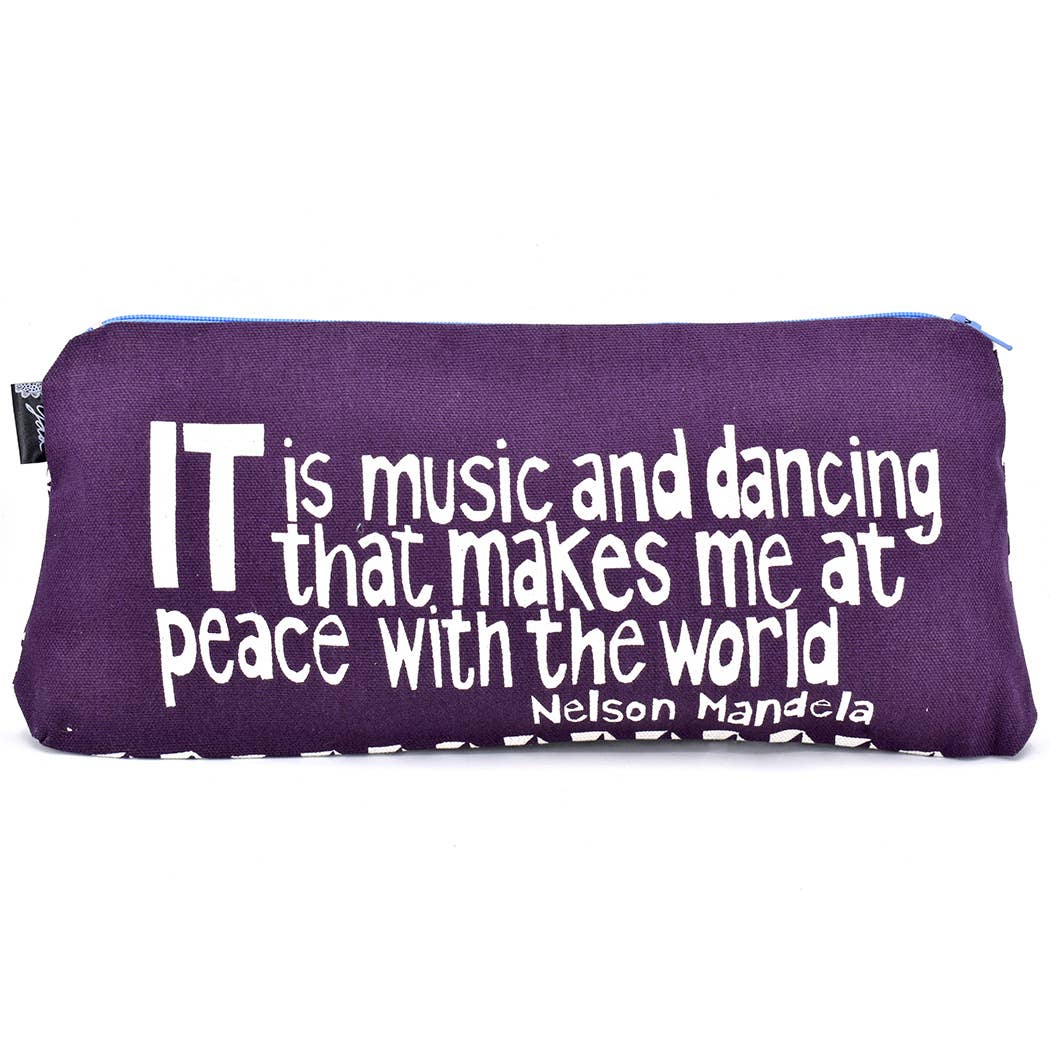Purple Music and Dancing 12" Mandela Pouch (IS)