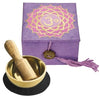 Mini Meditation Bowl Box: 2&quot; Crown Chakra - DZI (Meditation)