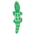 Alligator - Bright Organic Cotton Finger Puppet