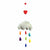 Rainbow Raindrops Felt Mobile Hanging Room Decor