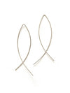 Cambered Sterling Hoops