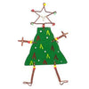 Set of 10 Dancing Girl Christmas Tree Pins - Creative Alternatives