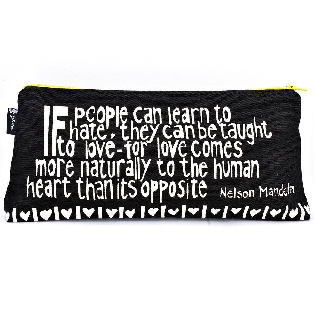 Black Love Comes More Naturally 12" Mandela Pouch (IS)