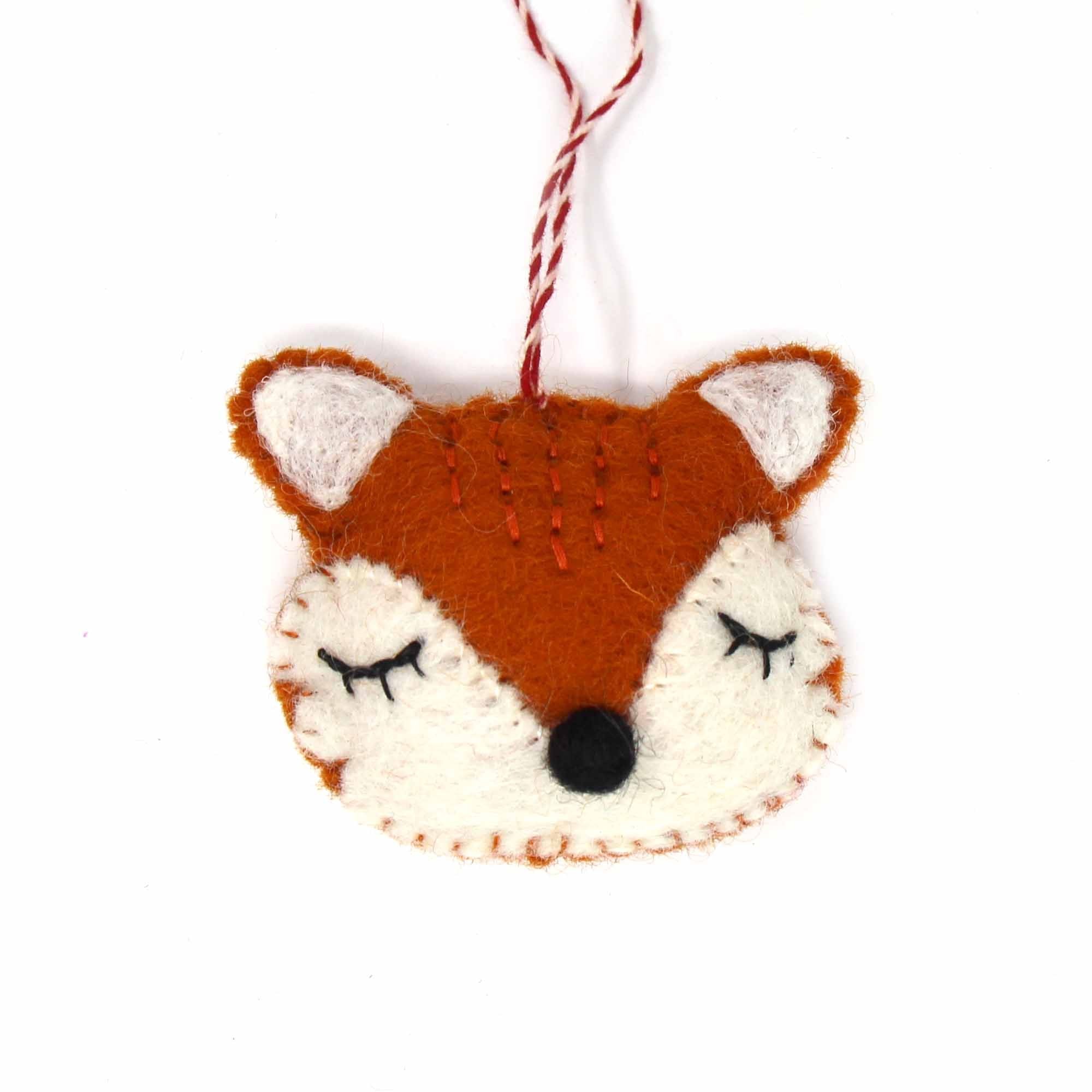 Christmas Ornament: Fox - Global Groove (H)