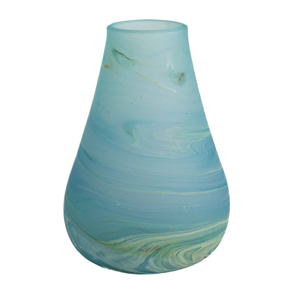 * Ocean Eddies Glass Vase - in person purchase only