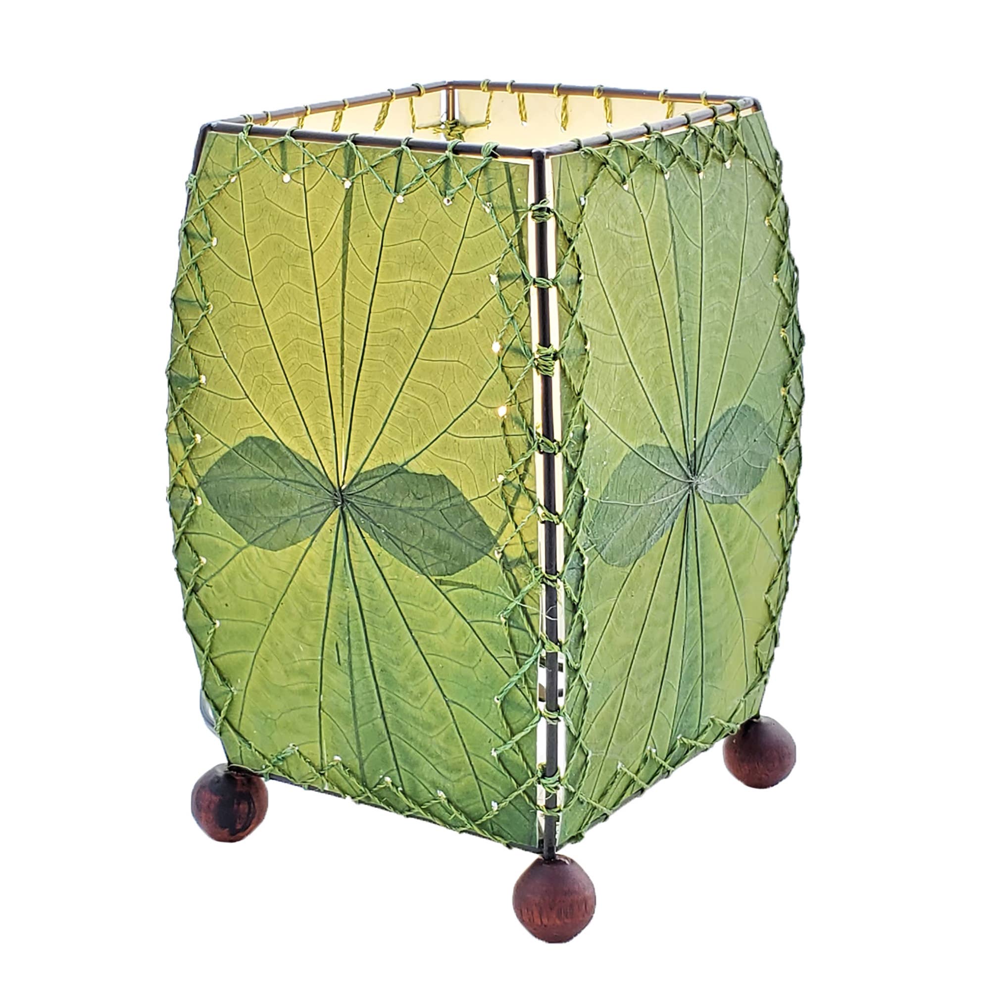 Mini Square Green Lamp