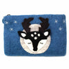 Hand Crafted Felt: Stag Pouch
