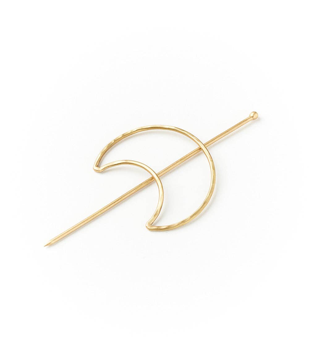 Indukala Crescent Hair Hoop & Pin