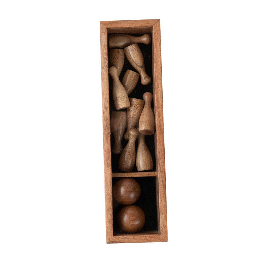 Handmade Tabletop Bowling *