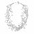Chunky Stone Necklace - Silver