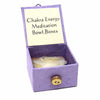 Mini Meditation Bowl Box: 2&quot; Crown Chakra - DZI (Meditation)