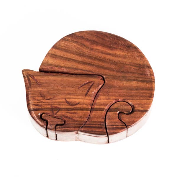 Cat Puzzle Box