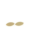Blossom Brushed Studs - Brass
