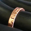 Ocean Themed Pure Copper Band Toe Rings