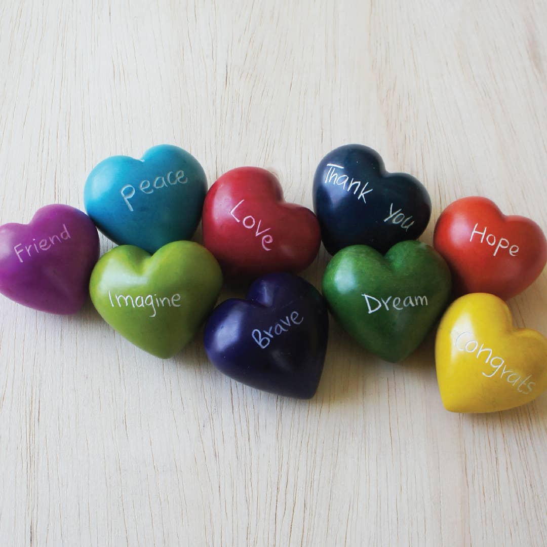 Word Hearts - Order by Word, Set of 6