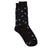 Socks that Give Water (Black Paisley): Medium