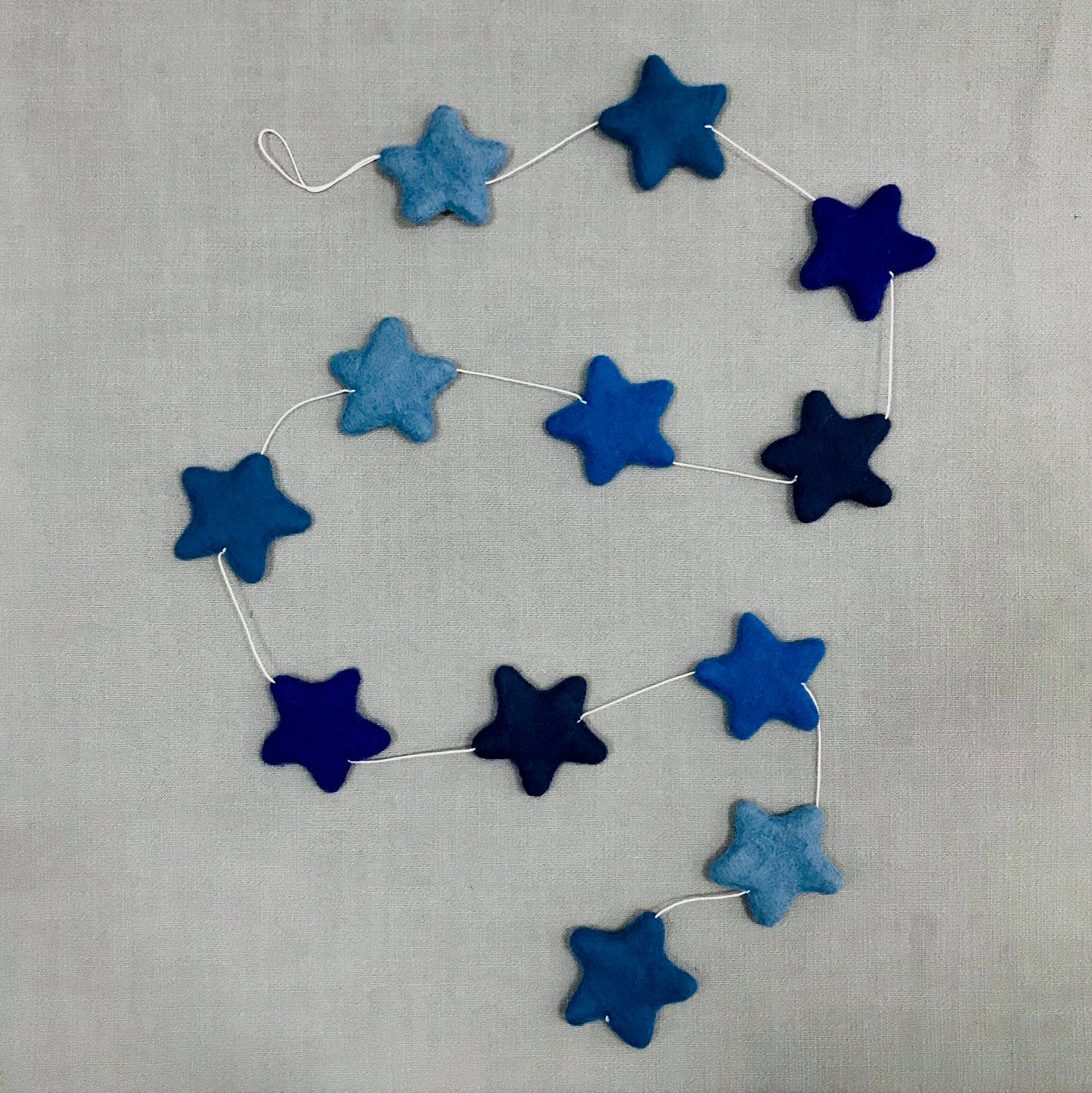 Garland - Blue Stars